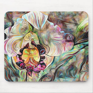Mousepad Vivid Iris Flower