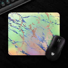 Mousepad Vivid Marble | Coloração d'água do Pastel a Negrit