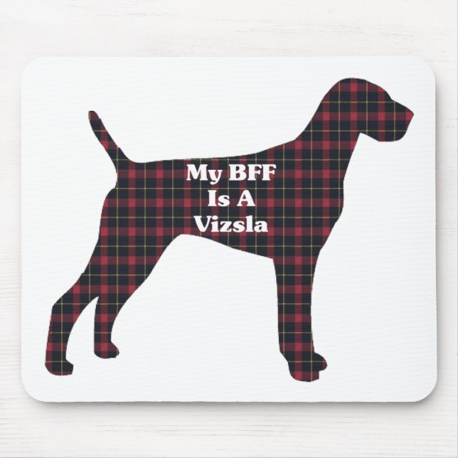 Mousepad Vizsla BFF Gifts (Frente)