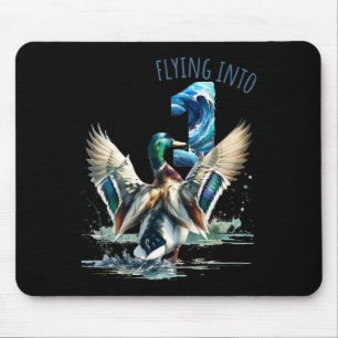 Mousepad Voando para 1 Duck Hunting primeiro aniversario Pa