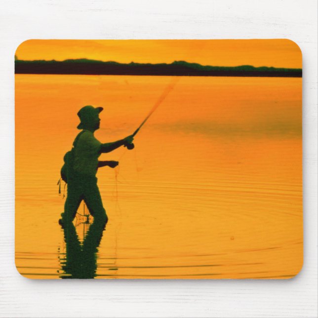 Mousepad Voar Imagem de Pesca para Mouse-Pad (Frente)