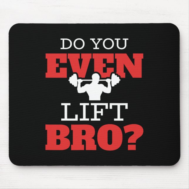 Mousepad Você Até Levanta O Mano? (Frente)