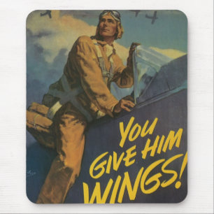 Mousepad Você dá asas a ele!