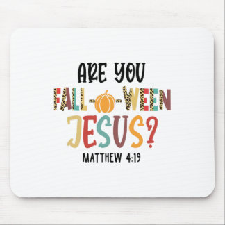 Mousepad Você é cristão de Jesus Engraçado Pumpkin?
