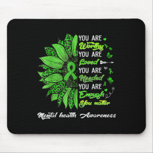 Mousepad Você É Digno Amado Necessário O Suficiente Saúde M