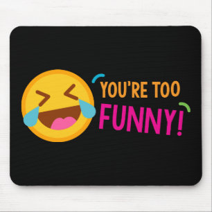 Mousepad Você é Emoji engraçado