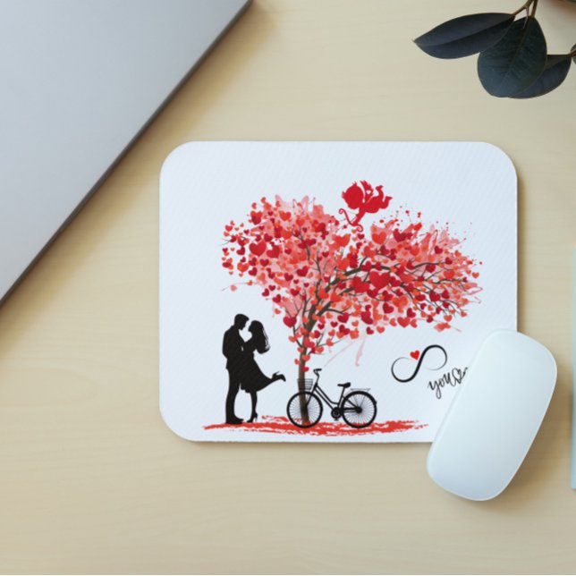 Mousepad Você e Eu, e Almofada de Rato Cupido (Criador carregado)
