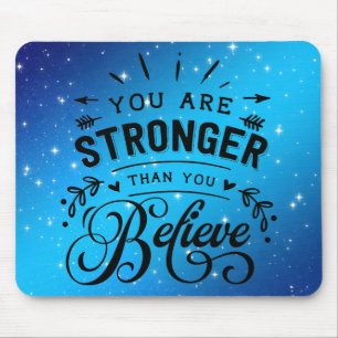 Mousepad Você é mais forte do que acredita