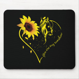 Mousepad Você É Meu Girassol E Cavalo