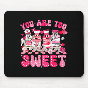 Mousepad Você É Muito Doce Conscientização do Diabetes Insu