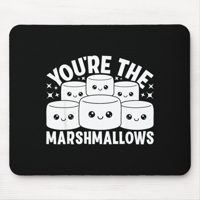 Mousepad Você É Os Marshmallows Para O Meu Dia Dos Namorado (Frente)