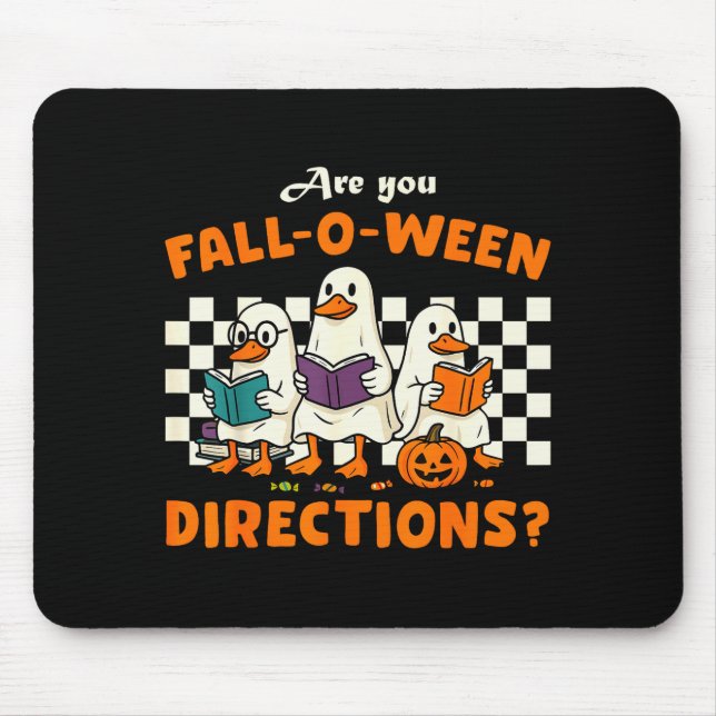 Mousepad Você é Professor de Ganso Fantasma de Direções do  (Frente)