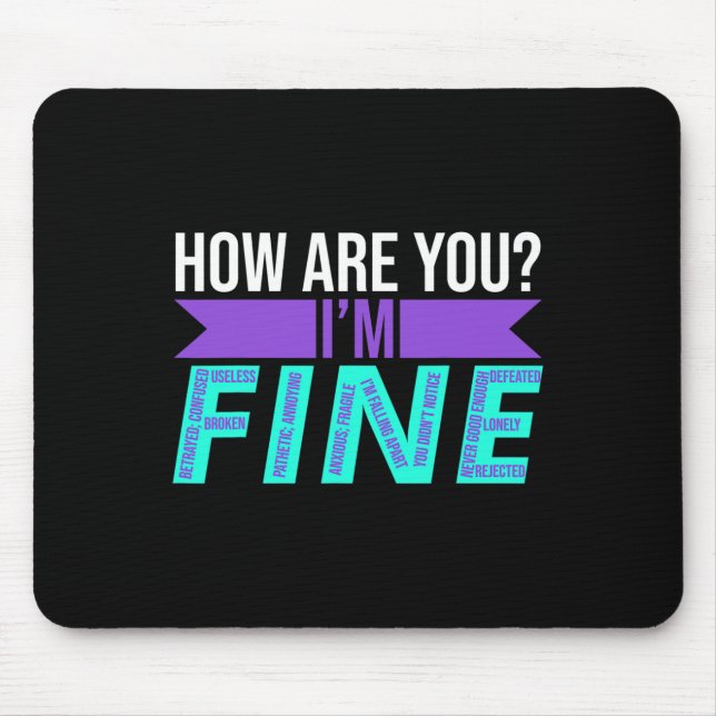 Mousepad Você é que eu sou o Mont da Consciência da Prevenç (Frente)