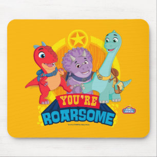 Mousepad Você é Roarsome Dino Ranch