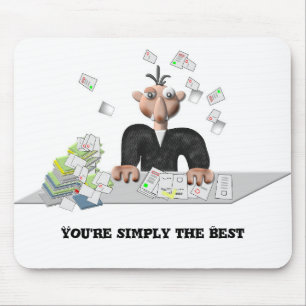Mousepad Você é simplesmente o melhor texto personalizado