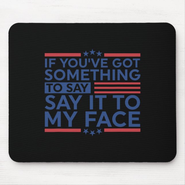 Mousepad Você e#';tem algo a dizer Harris Waltz 2024 E (Frente)
