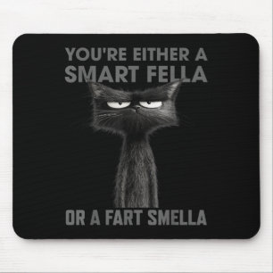 Mousepad Você é um cara inteligente ou um cheirador de pum