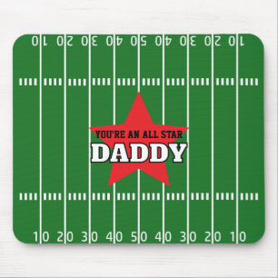 Mousepad Você é um Presente do Campo de Futebol All Star