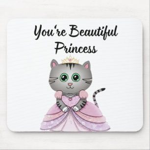 Mousepad Você é uma Princesa Bonita