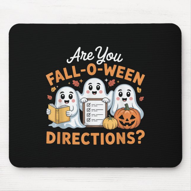 Mousepad Você Está Caindo O Ween Direções Professor Fantasm (Frente)