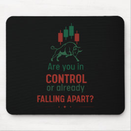 Mousepad Você Está no Controle? – Disciplina do Trader