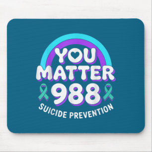 Mousepad Você Faixa de Arco-íris de Conscientização sobre P