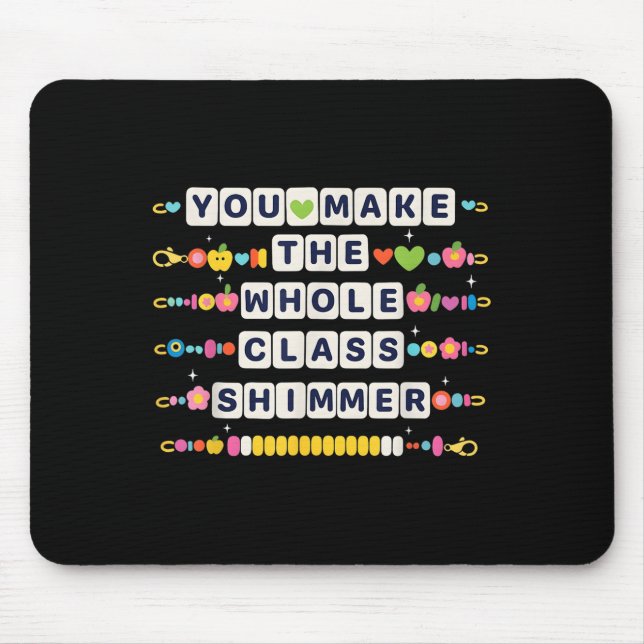 Mousepad Você Faz O Professor De Shimmer Da Cl De Volta Par (Frente)