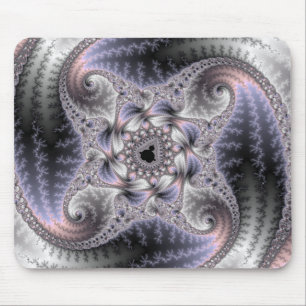 Mousepad Você gira-me circularmente - arte do Fractal