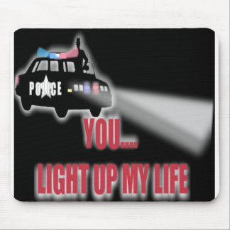 Mousepad você ilumina acima minha vida