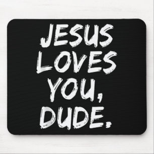 Mousepad Você Jesus Ama Cara Cristão Crente Fé Deus