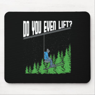 Mousepad Você Levanta O Engraçado Presidente Ski Snowbo?