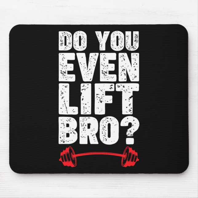 Mousepad Você Levanta Uma Camisa De Construção De Carneiro? (Frente)