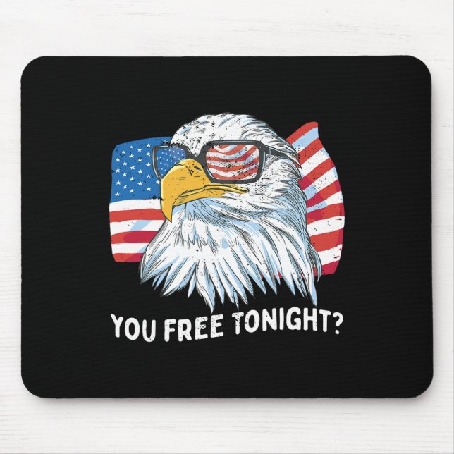 Mousepad Você Liberta Esta Noite Ld Eagle 4 de julho (Frente)