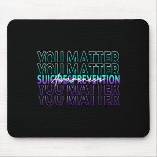 Mousepad Você Mês de Conscientização sobre Prevenção ao Sui