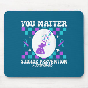 Mousepad Você Mulheres de Conscientização sobre Prevenção a