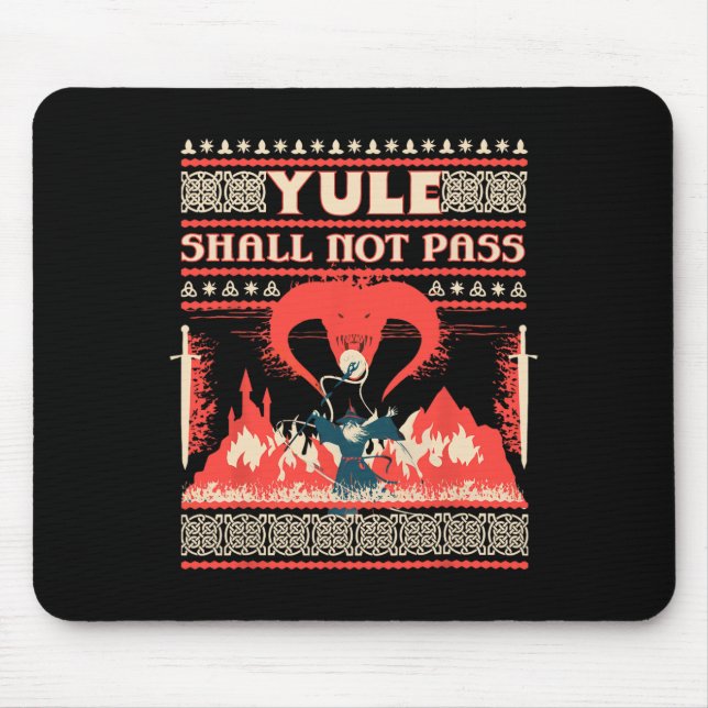Mousepad Você Não Deve P Fantasia Feiticeiro Férias Trocadi (Frente)