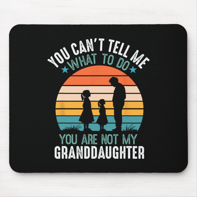 Mousepad Você não pode me dizer o que fazer você não é meu  (Frente)