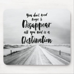 Mousepad Você não precisa de magia para desaparecer