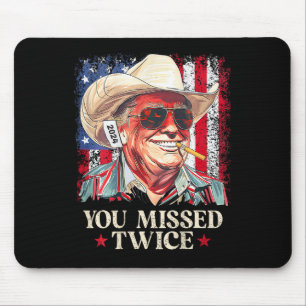 Mousepad Você Perdeu Duas Vezes O Vaqueiro Ocidental Trump