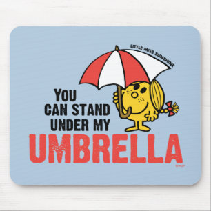 Mousepad Você pode estar sob meu guarda-chuva