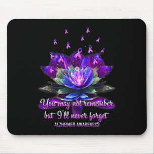 Mousepad Você pode não se lembrar, mas eu nunca esquecerei