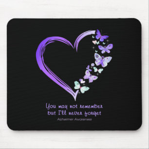 Mousepad Você pode não se lembrar, mas eu nunca vou esquece