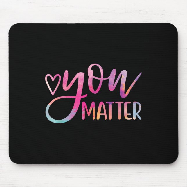 Mousepad Você - Presente Inspiracional Consciência Mental S (Frente)
