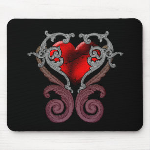 Mousepad Você Tem Meu Coração (Vermelho)