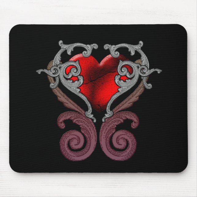 Mousepad Você Tem Meu Coração (Vermelho) (Frente)