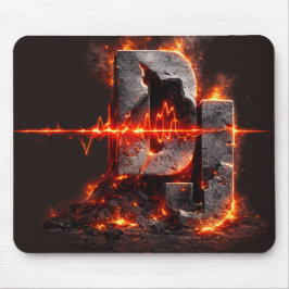Mousepad Volcanic Pulse DJ