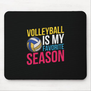 Mousepad Voleibol É Minha Época Favorita