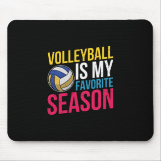 Mousepad Voleibol É Minha Época Favorita