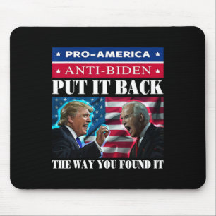Mousepad Volta A Encontrá-Lo Pro Trump &amp; Anti