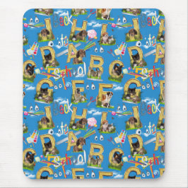 Mousepad Voltar à Escola ABC Repetir Design